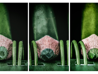 GREEN PENCIL RACE - ACCEPTANCE - NELSON NATIONAL TRIPTYCH COMPETITION - 2014